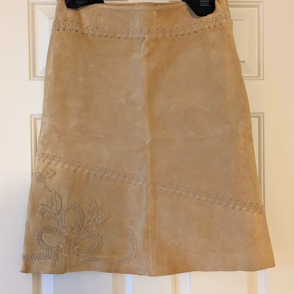 Vintage Zara Suede Skirt